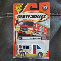 Matchbox White Ice Cream Truck #65 Mattel Die Cast Toy Car Vehicle 65 Of 75 New - £7.58 GBP