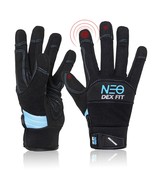 DEX FIT Mechanic Gloves MG310 Premium, Breathable, Washable, Black (L) - $28.49