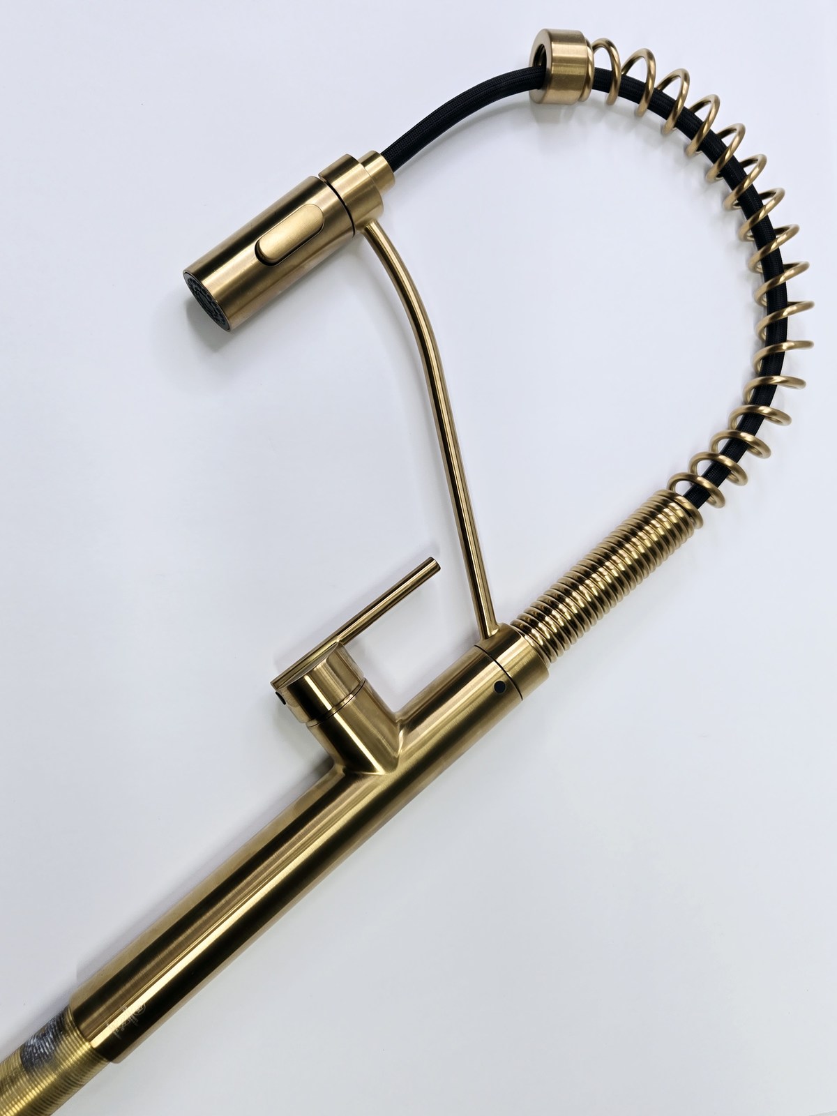 Signature Hardware 484056 Eiler 1.8 GPM Kitchen Faucet - Brushed Gold *R... - $65.90