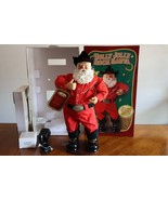 Vtg Holly Jolly Rock Santa 10” Singing Hip-Swingin&#39; 1999 Alan Jackson w/... - $887.77 MXN