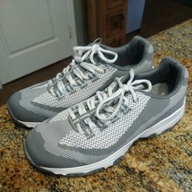 Avia Classic Trainer Womens Size 9 Gray White Athletic Comfort Walking S... - $44.55