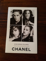 1Chanel Eyes Speak Volumes Kristen Stewart Foldout Advertisement Brochure (NEW) - £15.69 GBP