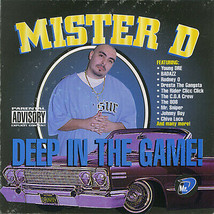 Mister D - Deep In The Game! (CD, Album, RP) (Mint (M)) - £9.21 GBP