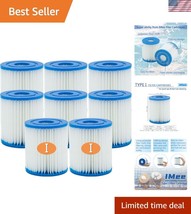 Durable Type 1 Spa Filter Cartridge - 8 Pcs for Effortless Pool Maintenance - $560.27 MXN
