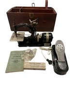 Antique WILLCOX &amp; GIBBS Sewing Machine With Original Box And Manual 1894... - £660.34 GBP