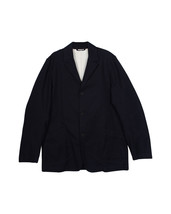 Acne Studios Single-Breasted Jacket In Cotton Men Blue S - £148.67 GBP