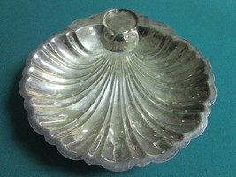 F. G. Co. England Silverplate Clam Shell Serving Dip Dish Bowl Platter O... - £27.25 GBP