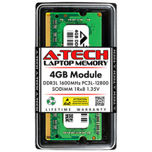 4Gb Ddr3-1600 Sodimm Kingston Acr16D3Ls1Kbgr/4G Equivalent Laptop Memory Ram - £31.44 GBP