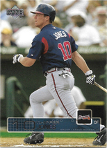 Chipper Jones 2003 Upper Deck #384 Atlanta Braves Baseball Card - $0.85