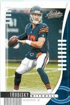 Mitchell Trubisky 2019 Panini Absolute #64 Football Card Chicago Bears Tar Heels - £1.41 GBP