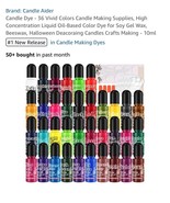 Candle Dye - 36 Vivid Colors Candle Making Supplies, High Concentration ... - $656.30 MXN