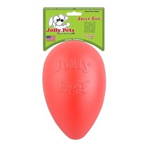 Jolly Pets Jolly Egg Dog Toy 12in Medium Large Dog Red - £17.95 GBP
