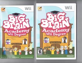 Nintendo Wii Big Brain Academy Wii Degree video Game Complete - £11.37 GBP