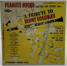 Peanuts Hucko &amp; His All Stars 45 RPM Record A Tribute To Benny Goodman Vintage38 - £7.55 GBP