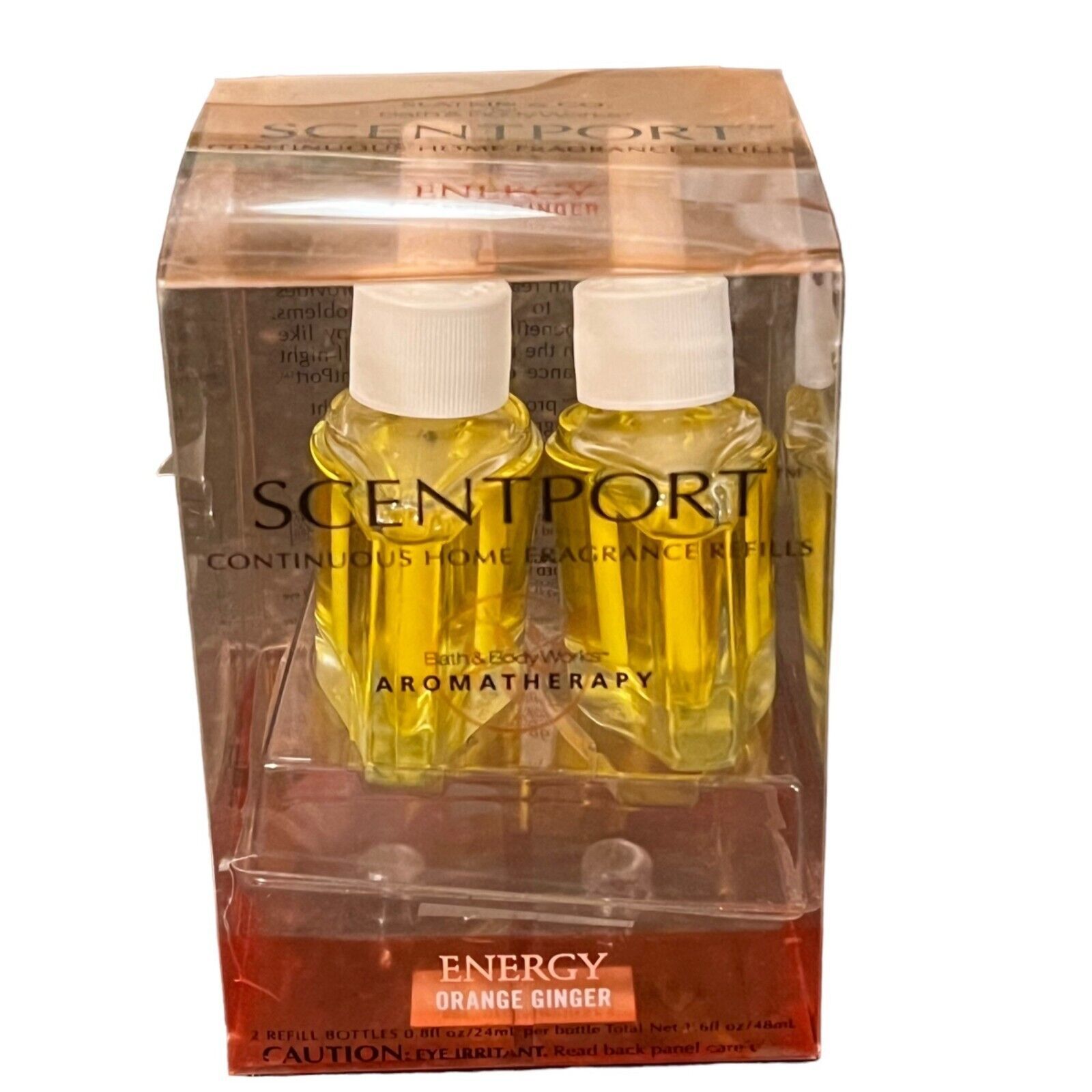 Bath & Body Works Aromatherapy Scentport Refills (2) Energy Orange Ginger - $28.80