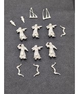(6) GameZone Fantasy Elf 28mm Metal Miniatures With Bows And Spears - $548.91 MXN