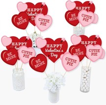 Big Dot of Happiness Conversation Hearts - Valentine&#39;s Day Party Centerpiece - £19.82 GBP
