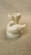 Vintage Porcelain Goose &amp; Wheat Sheaf Miniature Vase - $37.18 CAD