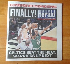 Boston Herald Newspaper CELTICS May 30th 2022 Conference Champions Compl... - $21.32