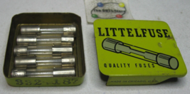 Littelfuse Type 332 Fuse .187A 250V Glass 1/4" x 1" 3/16 A - NOS Qty 5 - £4.50 GBP