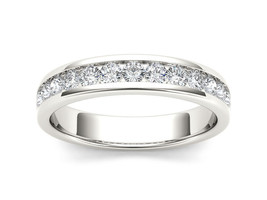 Authenticity Guarantee 
14K White Gold 3/8ct TDW Diamond Exquisite Women... - £650.41 GBP