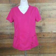 Dickies Scrub Top Women&#39;s Pink Size XS QF28 - $8.41