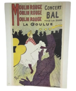 Toulouse-Lautrec Moulin Rouge Poster Print Ball Concert Cancan French Th... - £15.46 GBP
