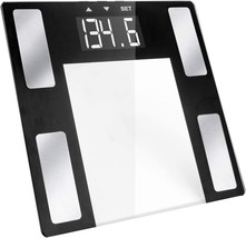 Vivitar Ps-V163-S Body Analysis Digital Bathroom Scale With An Easy To, Silver - £27.51 GBP