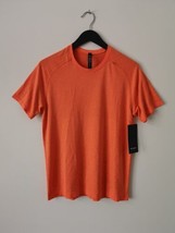 Nwt Lululemon WMCO/HIOR Orange Metal Vent Tech Ss 2.0 Top Shirt Men&#39;s Large - £62.02 GBP