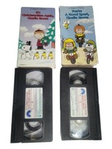 You&#39;re a Good Sport &amp; It&#39;s Christmastime Again, Charlie Brown VHS x2 PEANUTS - £8.86 GBP