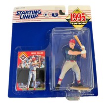 Will Clark Texas Rangers 1995 Starting Lineup Figure With Card - £6.72 GBP