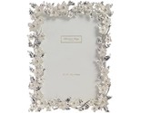 Addison Ross, Wedding Photo Frame, 4x6 , Enamel &amp; Diamante Silver Leaf &amp;... - $59.00