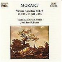 Wolfgang Amadeus Mozart : Mozart Violin Sonatas Vol. 2 - K296 &amp; K301-303 CD Pre- - £11.95 GBP