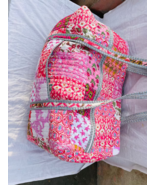 Quilted Cotton Weekender Travel Bag, Handmade Quilted Fabric Duffle Bag, - $41.70 CAD+