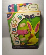 As Seen On TV Bendaroos 100 Pieces Flexible Building Sicks &quot;Animals&quot;  NEW - $365.87 MXN