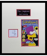 Mr. Burns Hand Drawing Signed By Matt Groening  Museum Framed Ready Display - $20,522.33 MXN