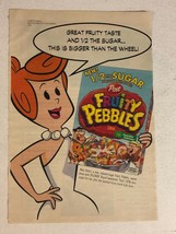 2005 Fruity Pebbles Vintage Print Ad Advertisement The Flintstones pa31 - $7.91