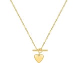 Eklexic Women&#39;s Micro Heart Toggle Pendant Necklace Size One Size - $106.92