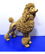 NEW Fancy Show French Poodle Statue Figurine Dog Modern Art Home Decor - $54.80