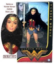 Barbie as Wonder Woman Princess of the Amazons Mattel DWD82 Black Label - NIB - £101.76 GBP