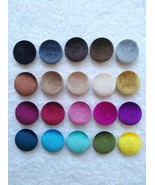 3-10Pcs - Round button, Velvet button, Fabric button, Round beads, Color... - €76,07 EUR