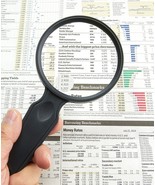 MAGNIFYing GLASS 2x MagniView rOund Magnifier w/ 4.5x BiFocal Lens CARSO... - $30.87 CAD