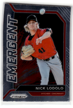 2021 Panini Prizm Emergent #14 Nick Lodolo EX/NM Reds ID:52460 - $2.47