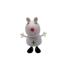 Peppa Pig Friend Suzy Sheep Pajamas Characters Nurse Figure 2.25&quot; Tall Cake Top - £7.53 GBP