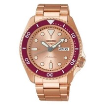 Seiko 5 Sports SRPK08 Limited Edition 55th Anniversary Pink Dial Automatic Watch - £307.55 GBP