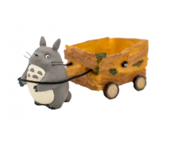 Original Ghibli Studio - My Neighbor Totoro - Wood Car Vase/Planter Pot/Pens Hol - £88.47 GBP