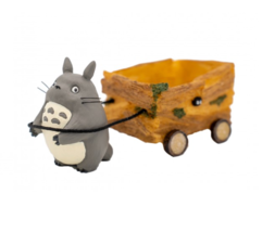 Original Ghibli Studio - My Neighbor Totoro - Wood Car Vase/Planter Pot/Pens Hol - £82.26 GBP