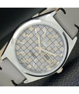 SEIKO 5 AUTOMATIC MENS WATCH REFURBISHED JAPAN MADE GREY DIAL CUSTOM a44... - $44.99