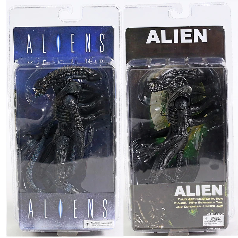 NECA Alien Xenomorph 7&quot;Action Figure Aliens vs Predator AVP Series Collectible - £23.05 GBP+
