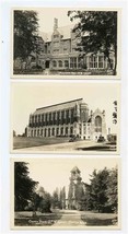 3 University of Washington RPPC Postcards Chimes Tower Library Residence Hall - £17.13 GBP